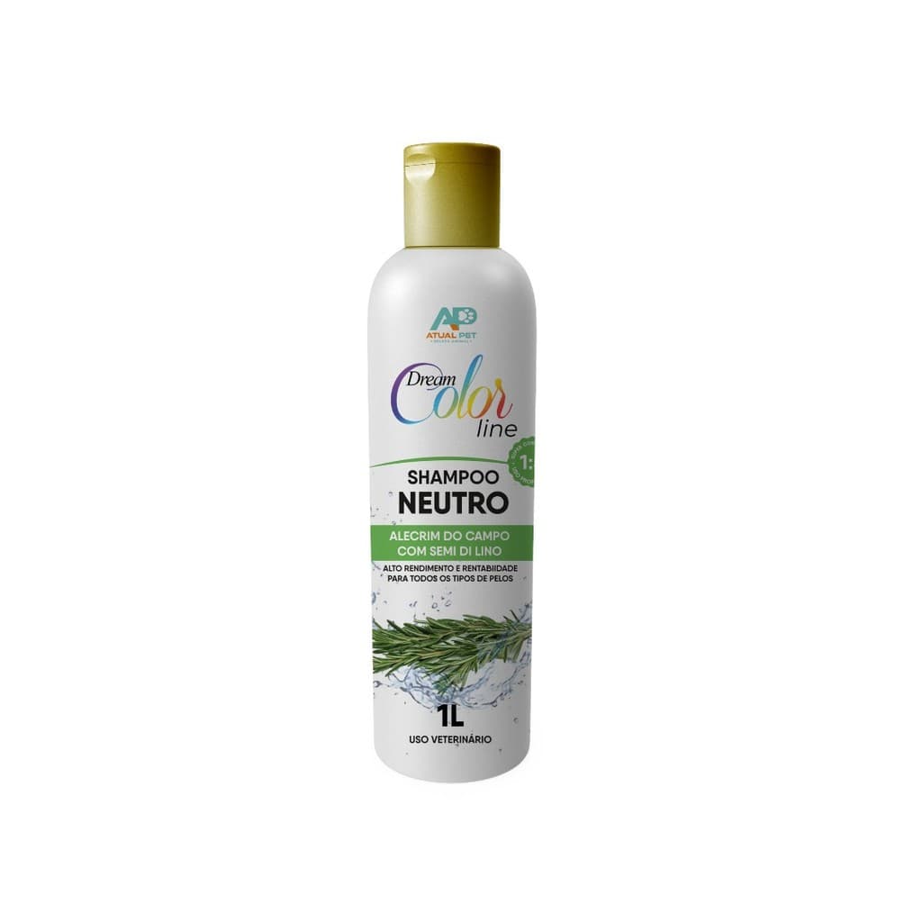Shampoo Alecrim do Campo Dream Color Line 1l Cães e Gatos