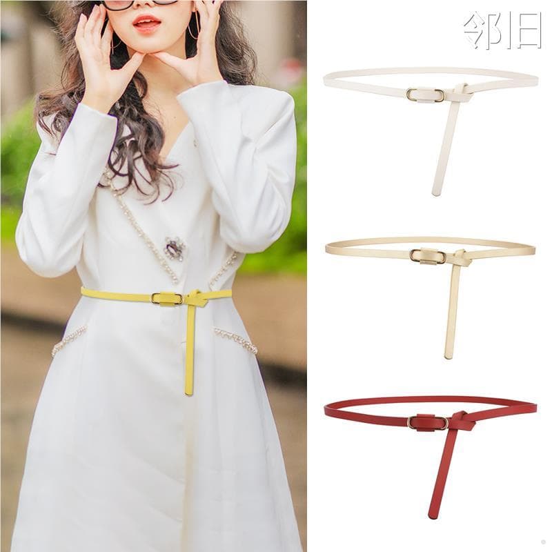 Cinto fino feminino Retro decorativo terno combinando vestido cintura estreita All-Match High-End sentimento 2026 novo e