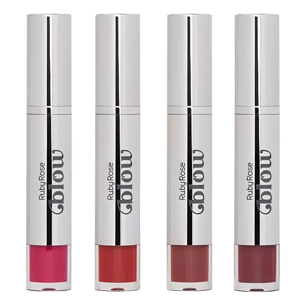 Batom Líquido Classic Thing Blow Ruby Rose Kit C/4 G1