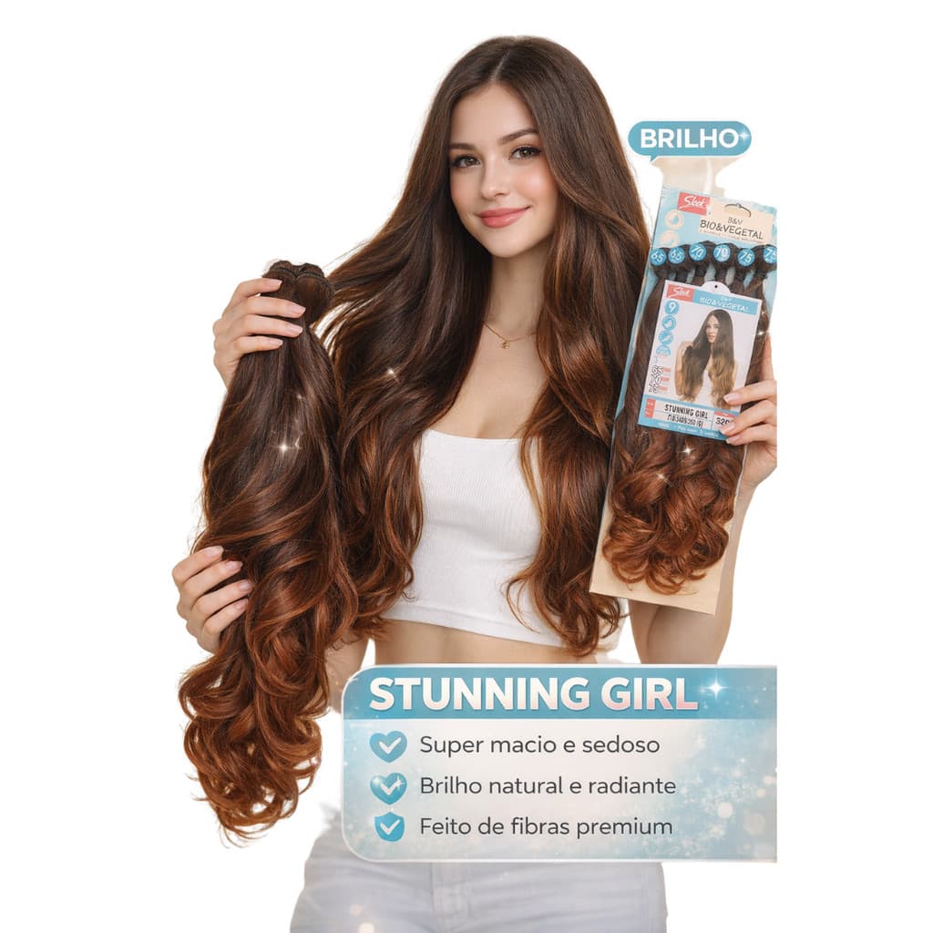 Cabelo Sleek Bio Vegetal Stunning Girl