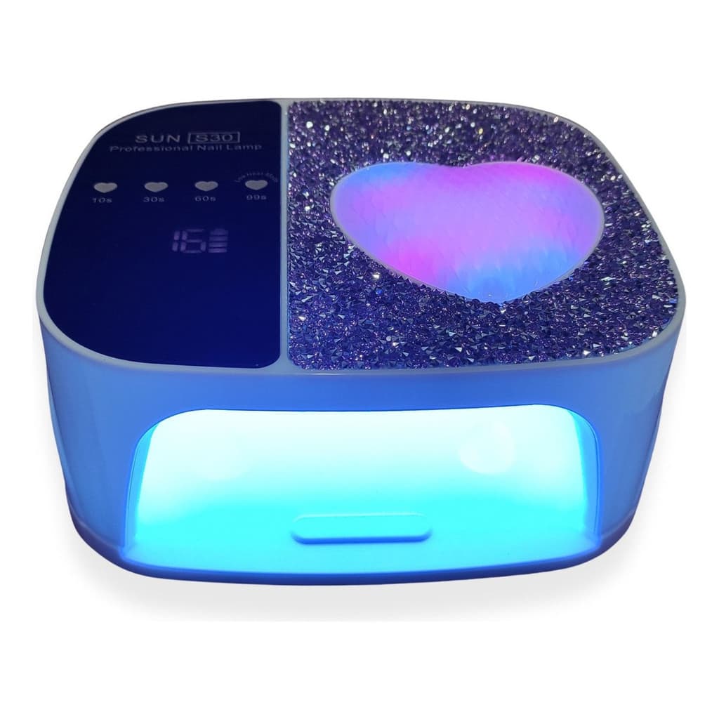 Cabine Unhas Gel SUN S30 Sem Fio Bateria 7800mAh LED UV Profissional