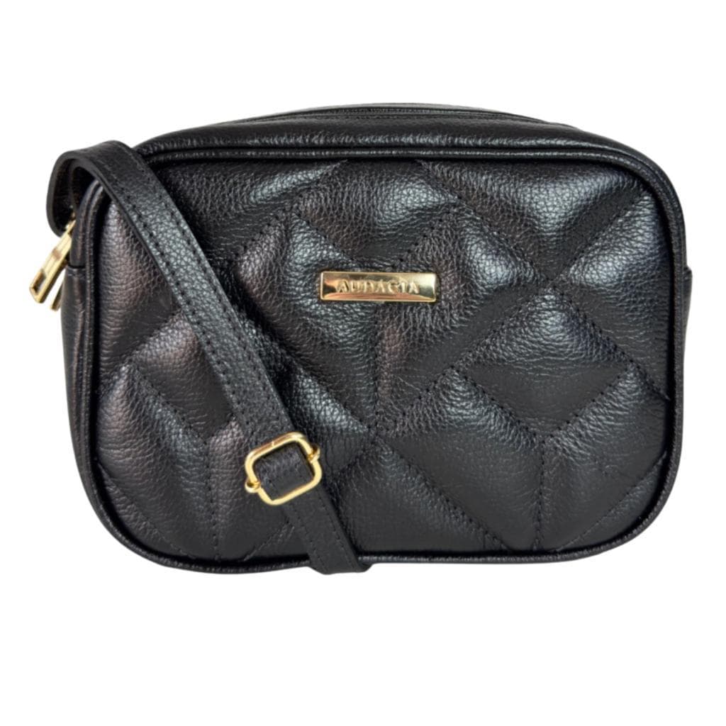 Bolsa Mocinha Tiracolo Couro Legítimo Espaçosa e Elegante