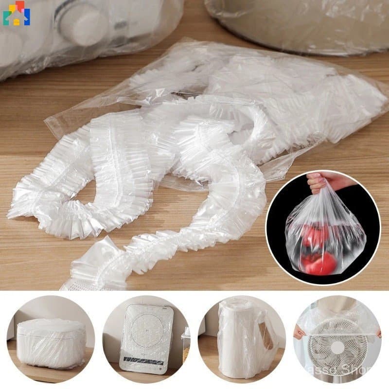 10pcs Capa de Plástico Transparente à Prova de Poeira para Móveis Capa Descartável Espessada Adequada para Ventilador de