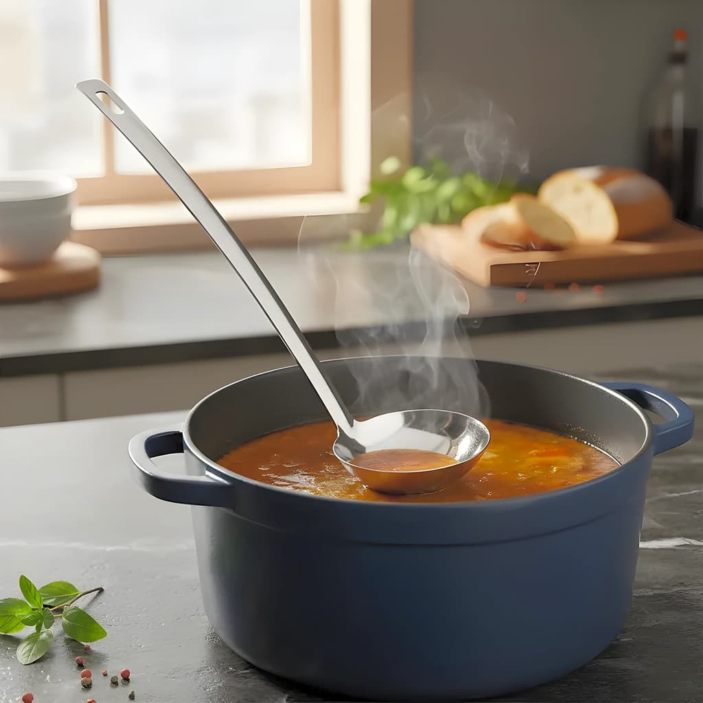 Concha Inox 36cm Unygift - Aço Inox