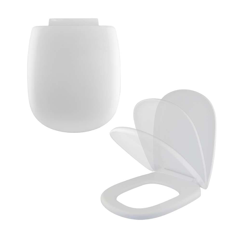 Tampa de Vaso Polipropileno Sabatini Branco para bacia Icasa