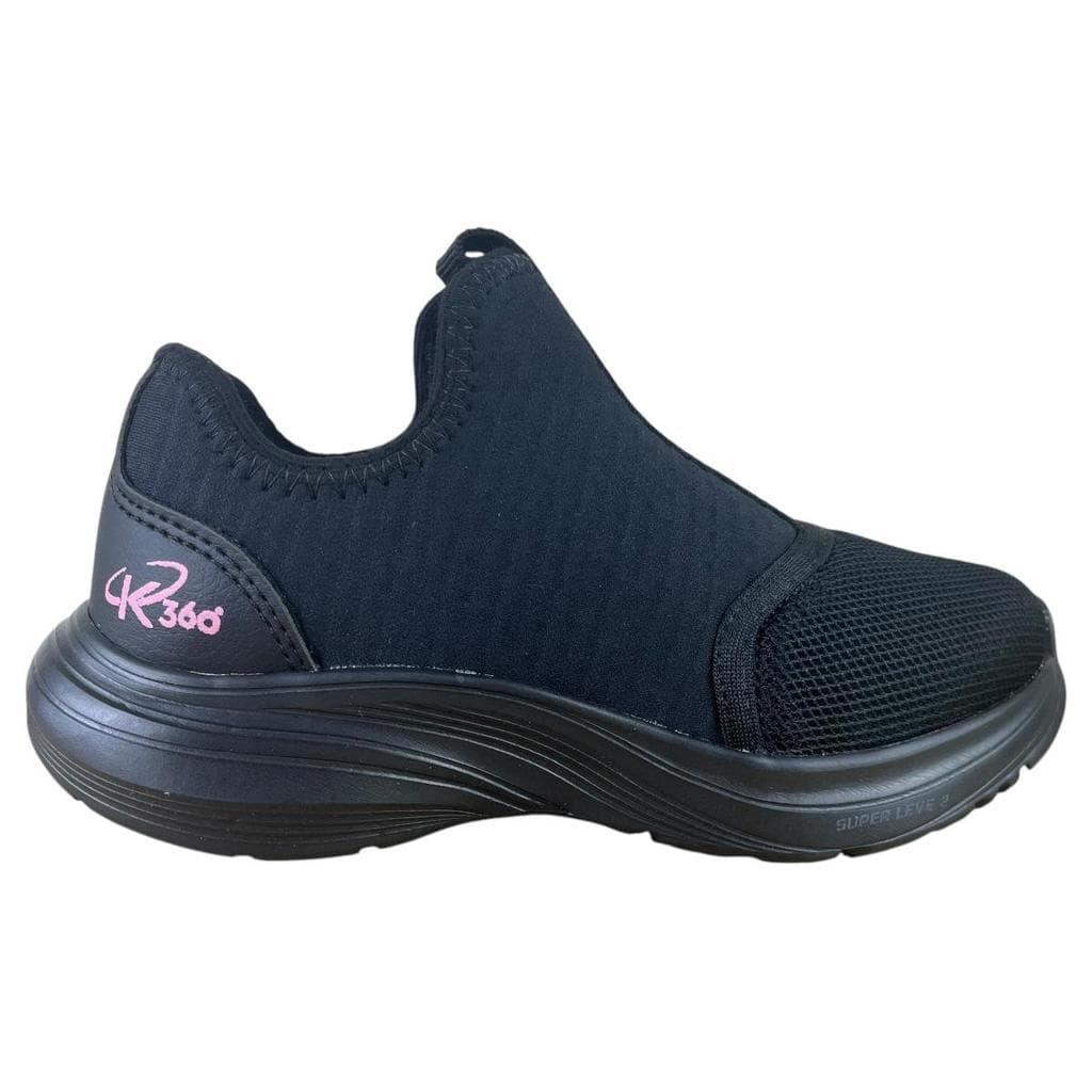 Tênis Kidy Infantil Menina Calce Fácil K360 Original Super Leve Escolar Confortável