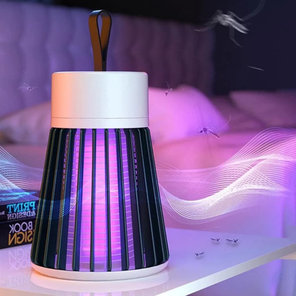 Lâmpada Mata Mosquito LED UV Armadilha Repelente Elétrica USB Silenciosa Bivolt 🦟🚫💡 top