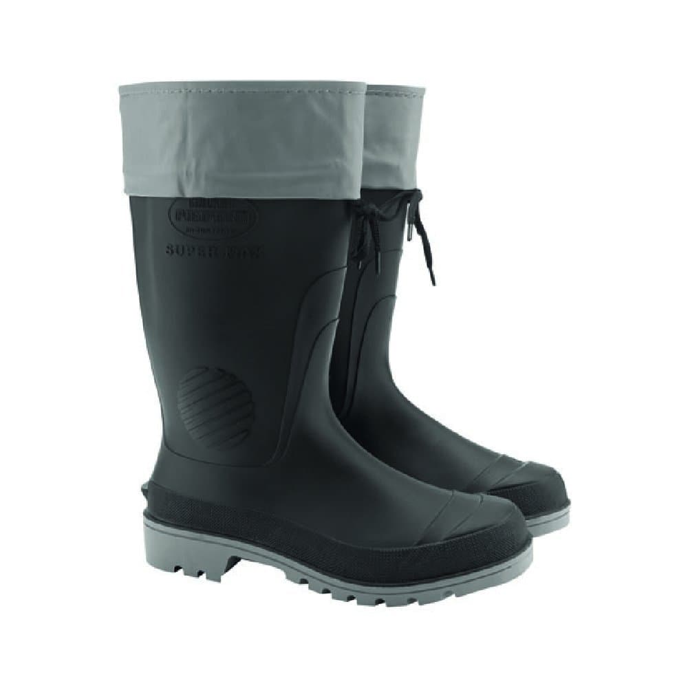BOTA CALFOR COM AMARRACAO PRETACINZA - 40