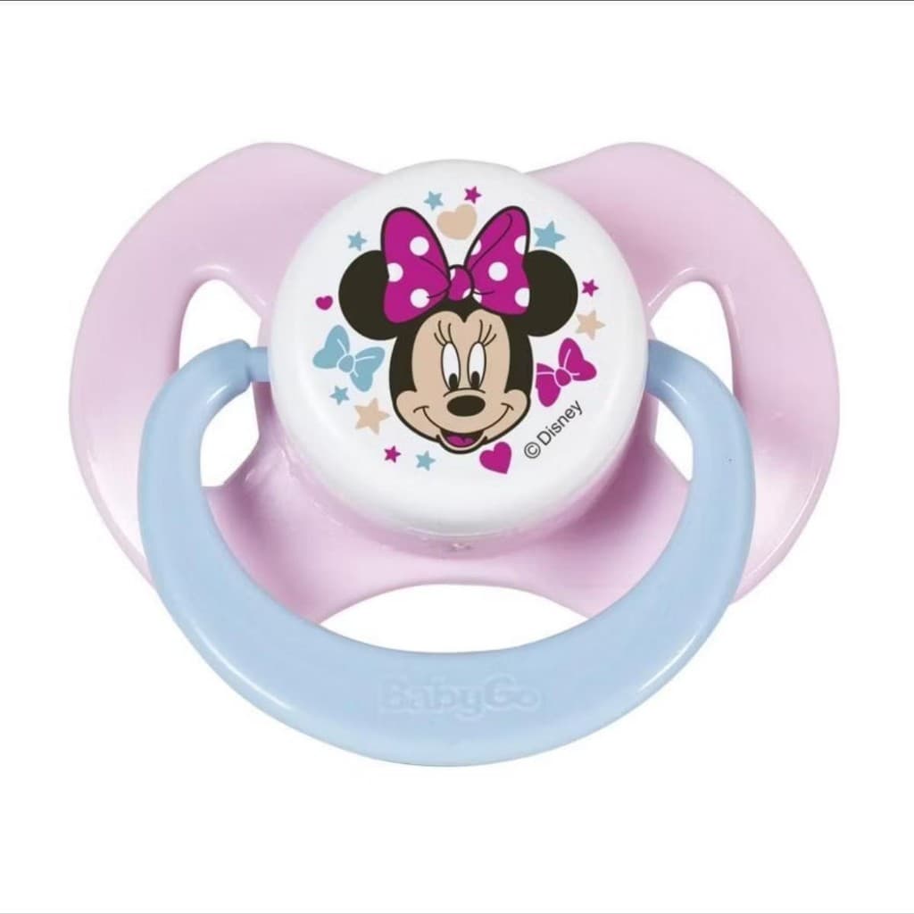 Chupeta Para Bebê Pepeta  Minnie ou Gatinha c/ Capuz Bico Orto Silicone Tamanho 2