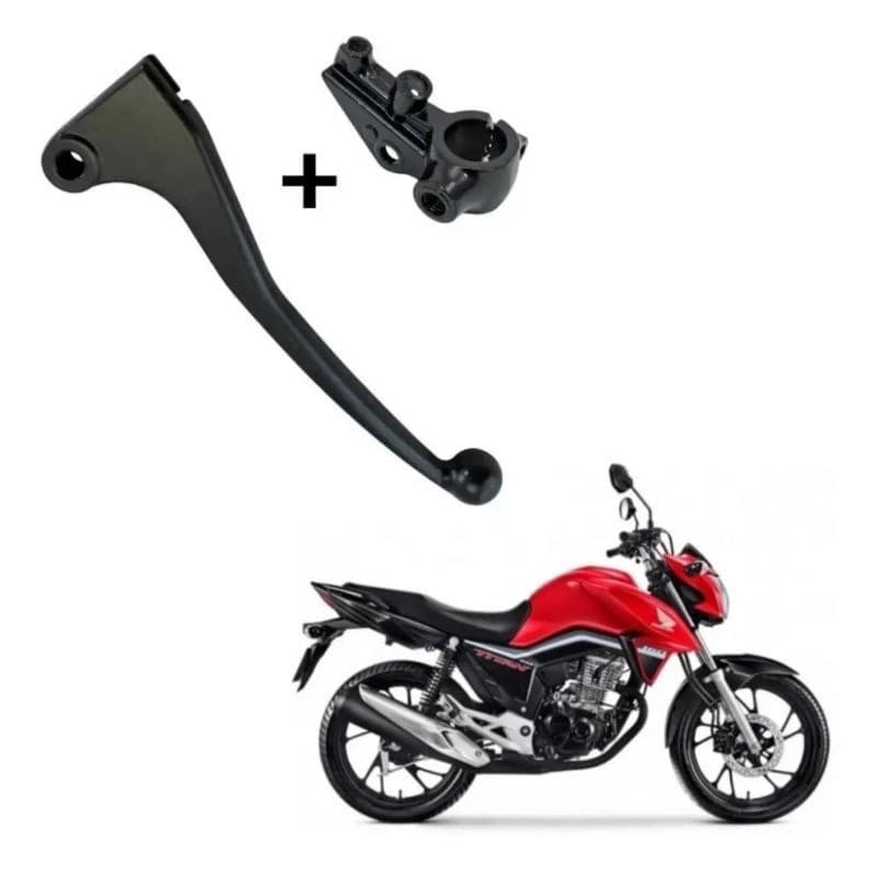 Kit Manicoto + Manete De Embreagem Honda Cg/titan/fan/start/mix/cargo 125-150-160- CB 250F PROMOÇÃO