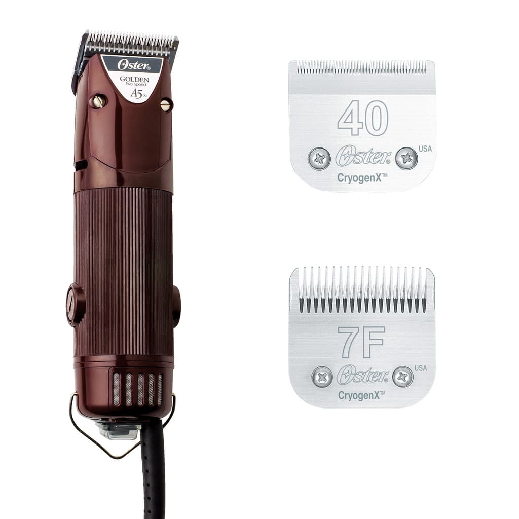 Máquina De Tosa A5 2 Vel. 127v + Lâmina 40 + Lâmina 7F