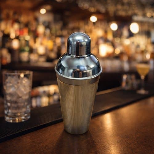 Coqueteleira Inox 500 ml Preparo Drinks Bebidas Coquetéis Bar Bartender Uso Doméstico