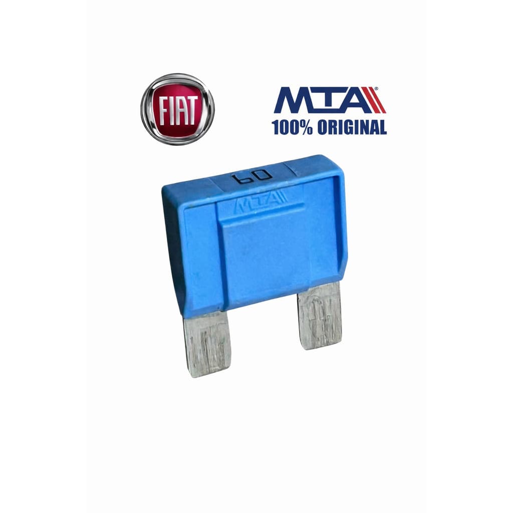 Fusível 60A MTA Fiat 11055690 Azul Palio Siena Idea Doblo