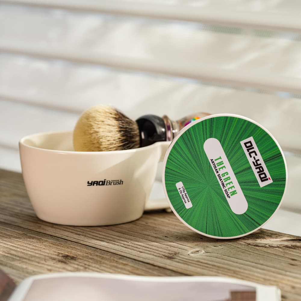 Sabonete de barbear importado, sabonete de manteiga de toranja, espuma de barbear masculina, creme de barbear delicado 1