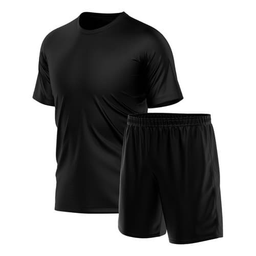 Kit Short Preto + Camiseta Masculina  Esporte Treino Gls