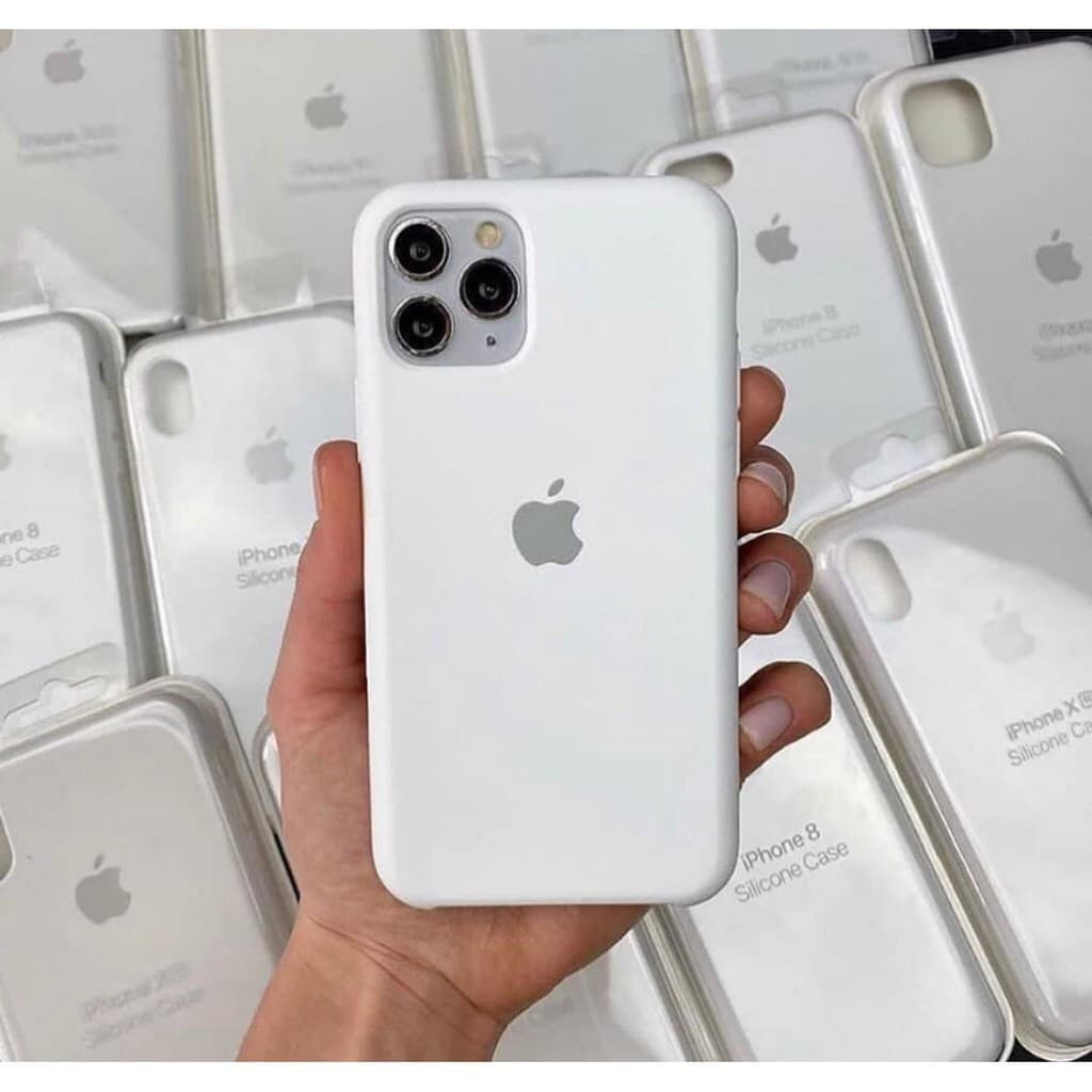 Capa Case Para iPhone Branca X XS 6 7 11 12 13 14 15 16 Pro Max - KaLRo