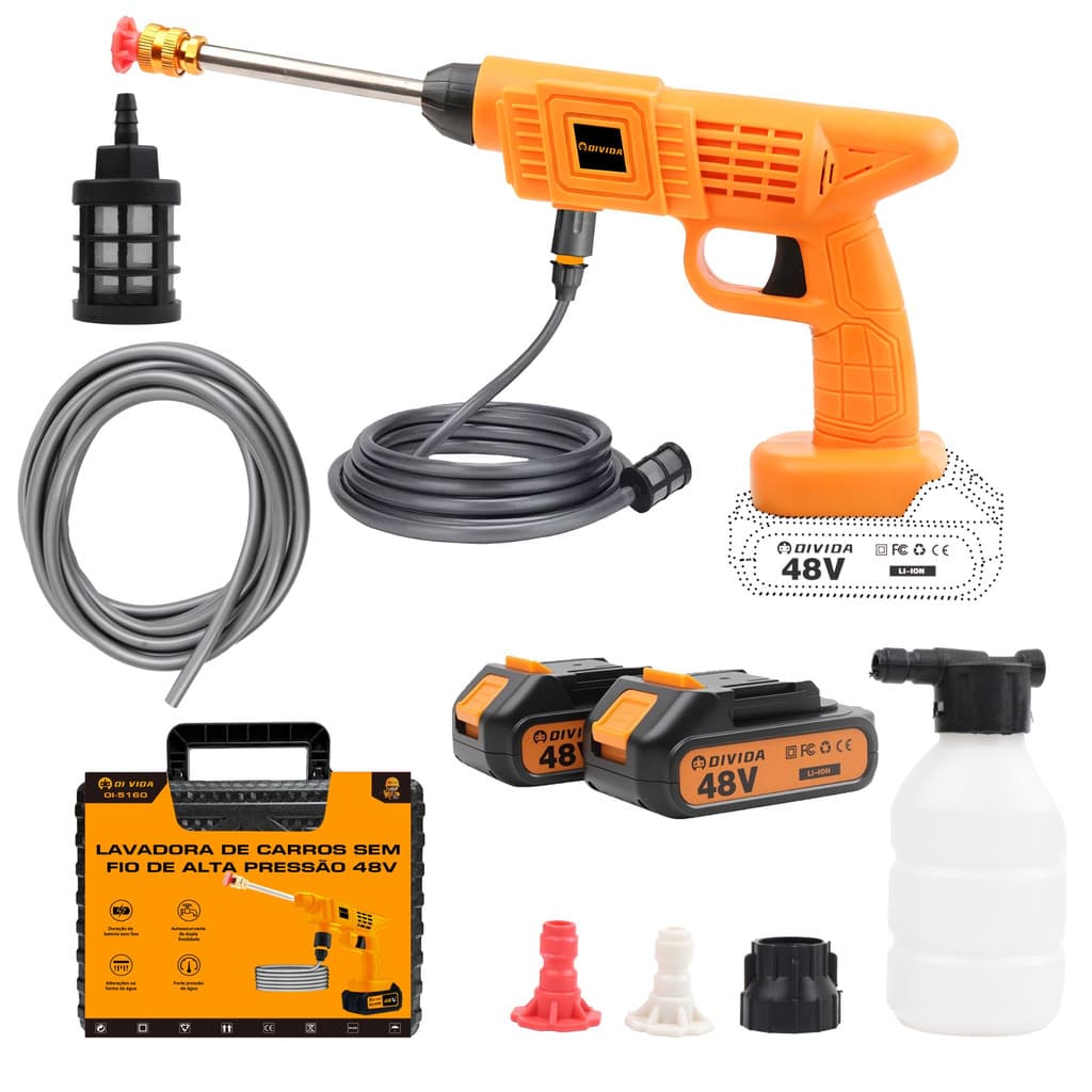 Lavadora Sem Fio De Alta Pressão 48V OI-5160