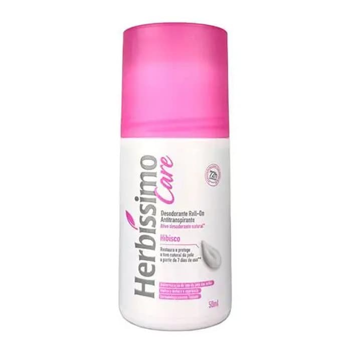 Desodorante Roll On Herbíssimo Care Hibisco 50ml
