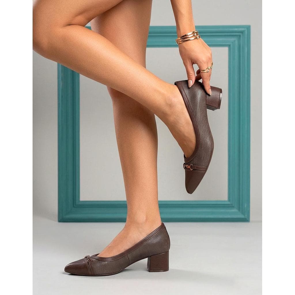 Scarpin Piccadilly Feminino Taci Salto Médio 739099