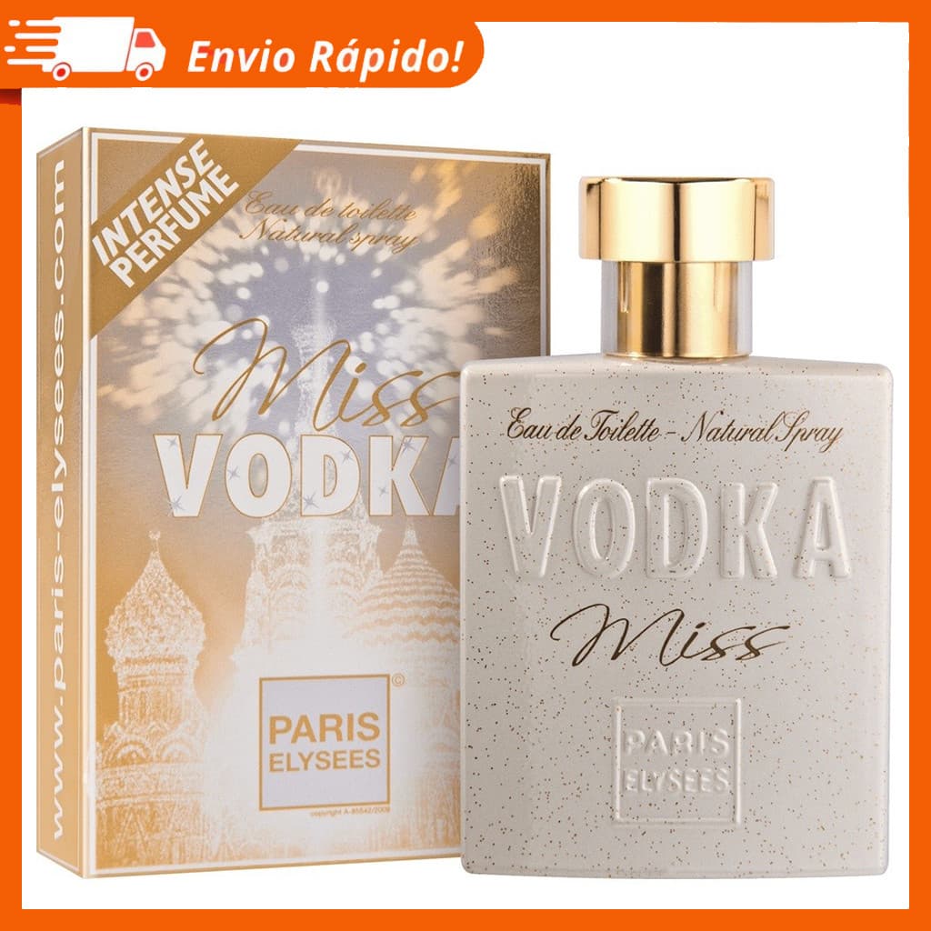 Perfume Vodka Miss Paris Elysees 100ml