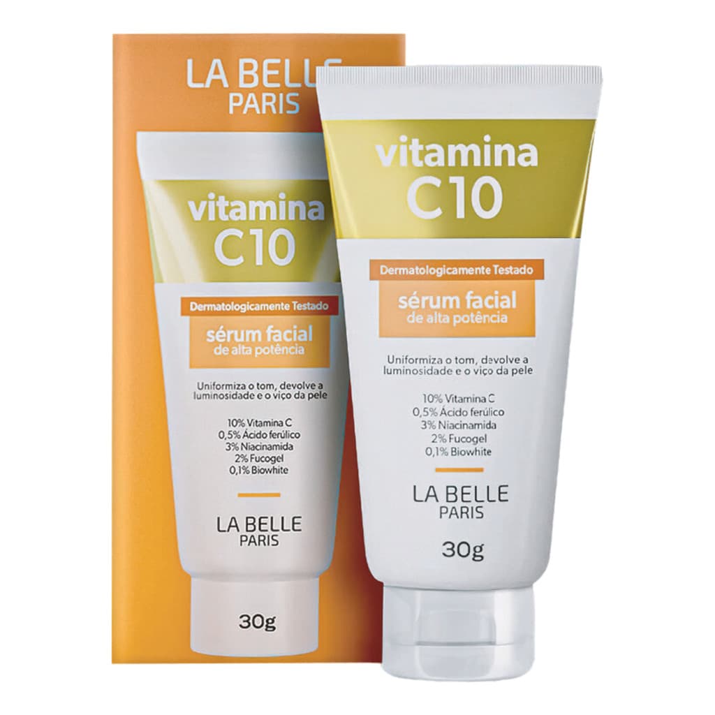 Sérum Facial Vitamina C La Belle Paris Serum De 30ml/30g +12 Anos