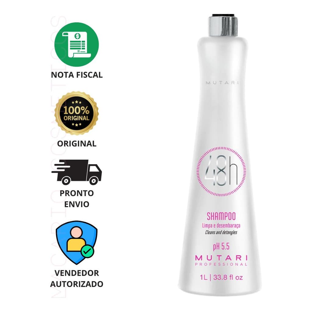 Shampoo 48h Mutari - 48h 1l