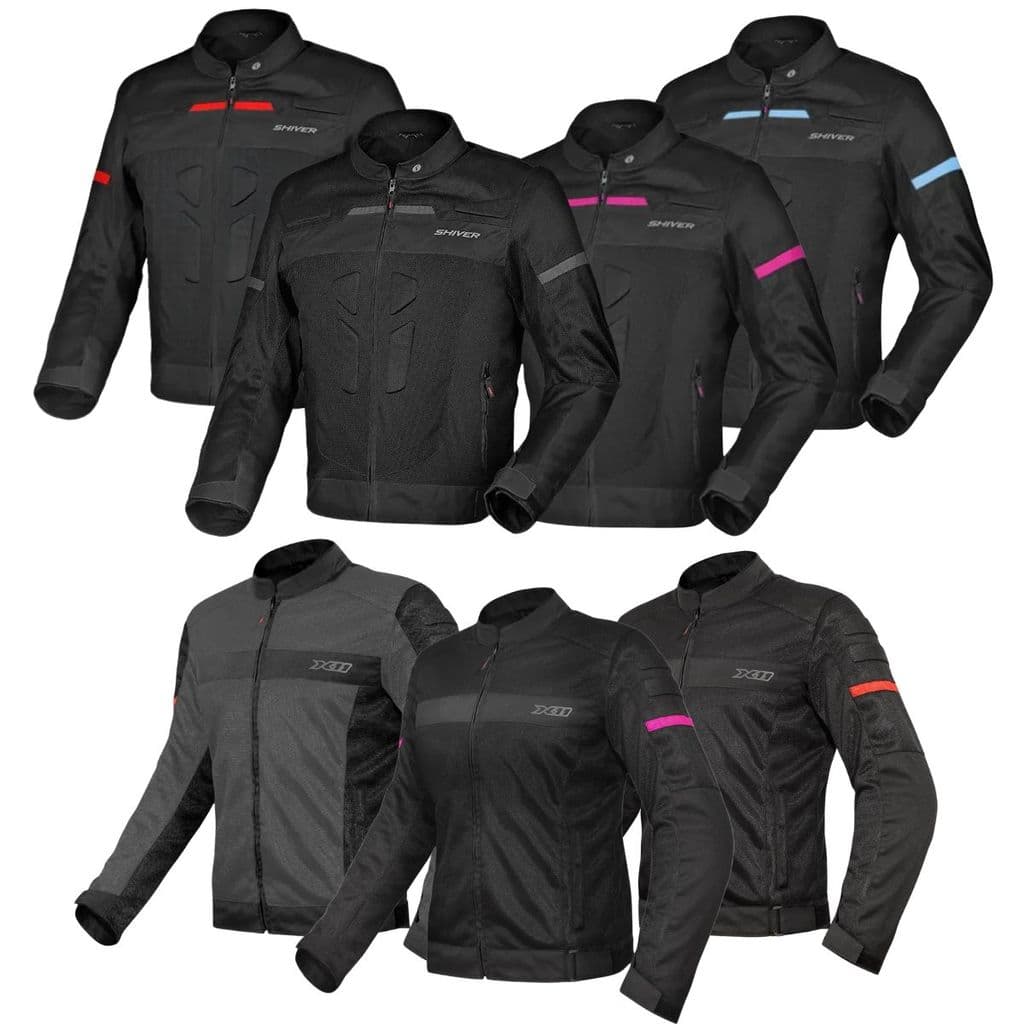 Jaqueta De Moto Super Air X11 C/ Proteção Verao Ventilada Shiver Vent Motociclista