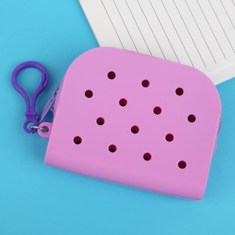 JTN Novos Sacos E Coordenadas De Silicone De Cor Sólida De Desenho Animado Bolsas Impermeáveis Fofas NW