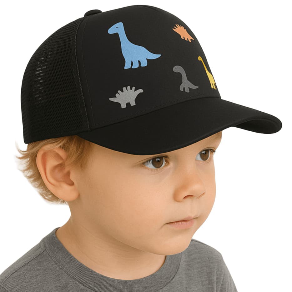 Boné infantil Menino Menina 02 a 05 Telinha Truck Estampado Liso Varias Cores Para Criança 01 a 05 Modelo 2026 Envio Já