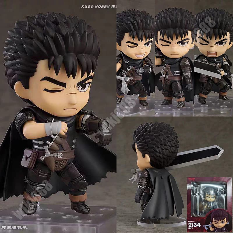 Boneco De Ação Guts Berserk Articulado 10 cm Nendoroid Série 2134