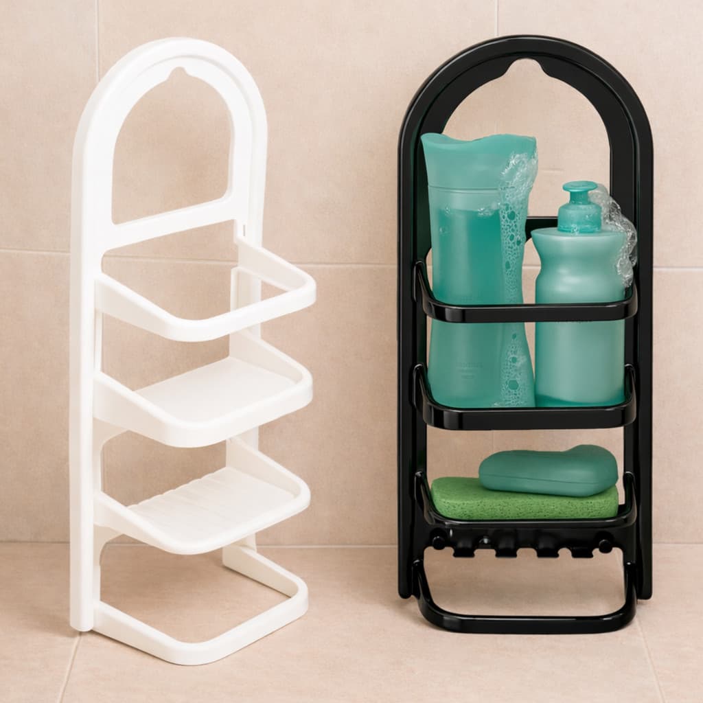 Porta Shampoo Banheiro Suporte Para Box E Registro