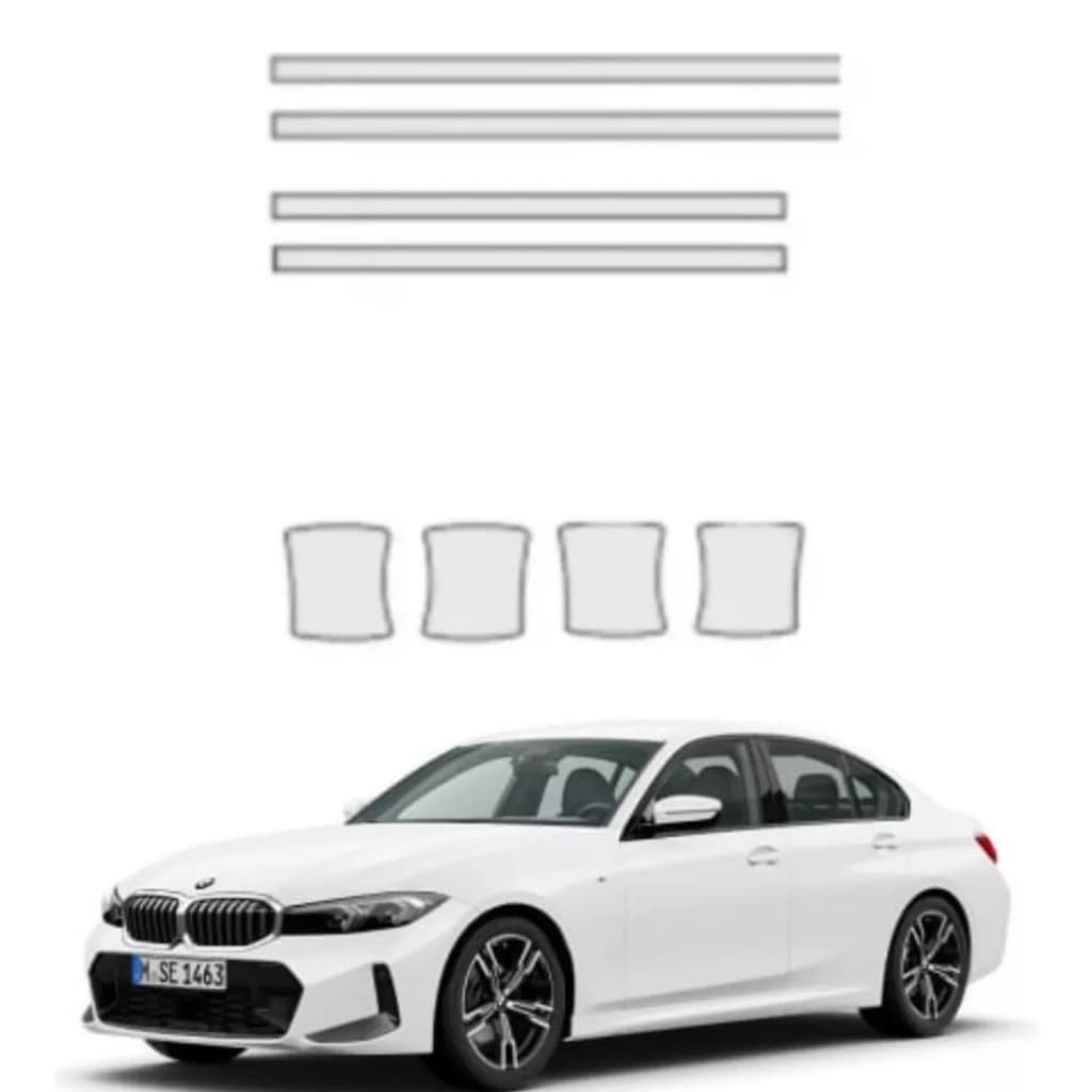 Pelicula proteção PPF concha+quina bmw 320/330
