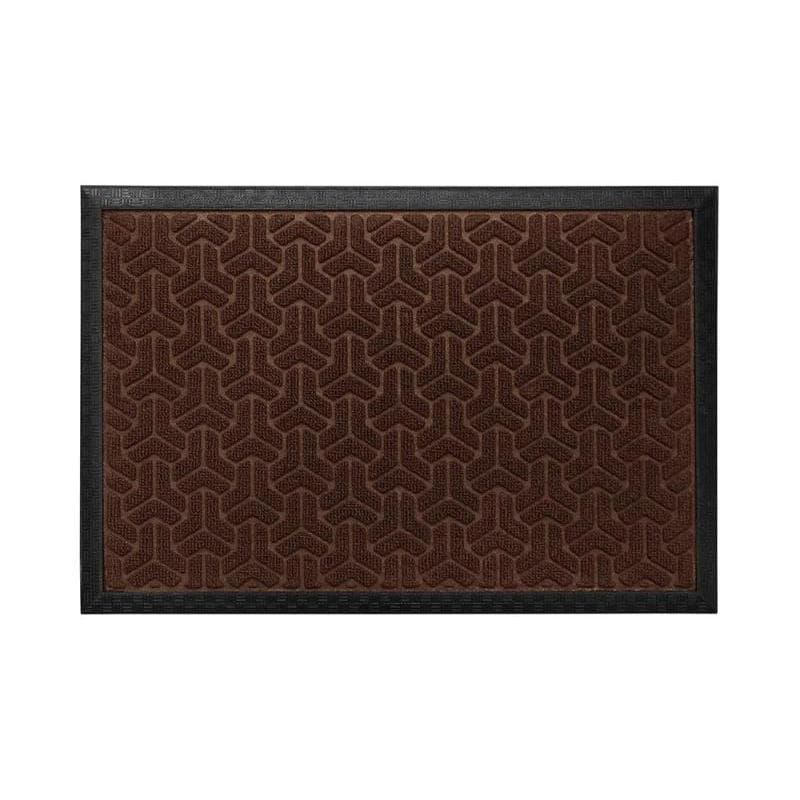 Tapete Capacho Waterkap Residencial 45cm X 75 Marron Kapazi