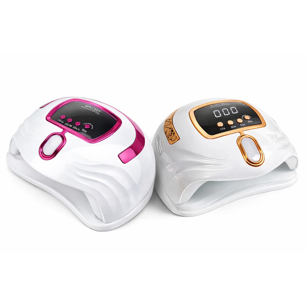 Cabine SUN S5 268W UV/LED 57 Leds – Secagem Ultra Rápida Rosé ou Pink Profissional