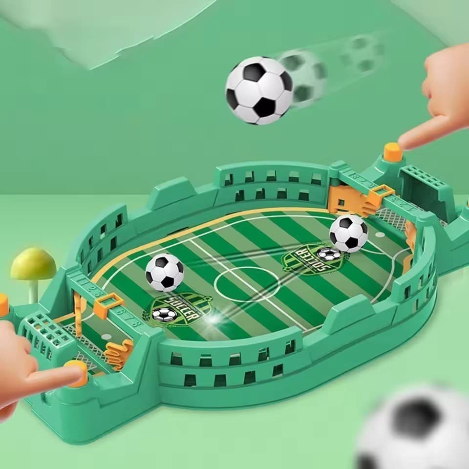 Mini Jogo Futebol Mesa Arena Infantil Competição Botões Campo Divertido