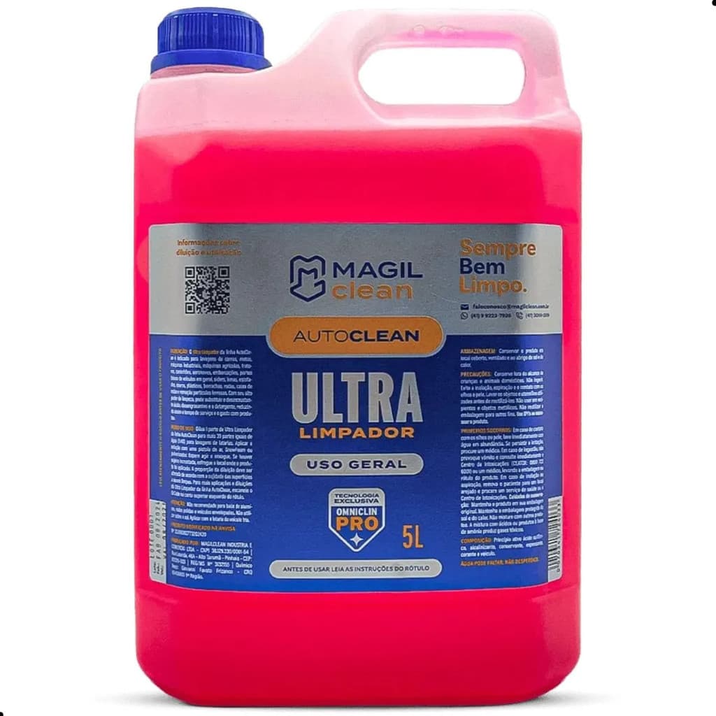 Auto Clean Ultra Limpador De Uso Geral 5l Magil Clean