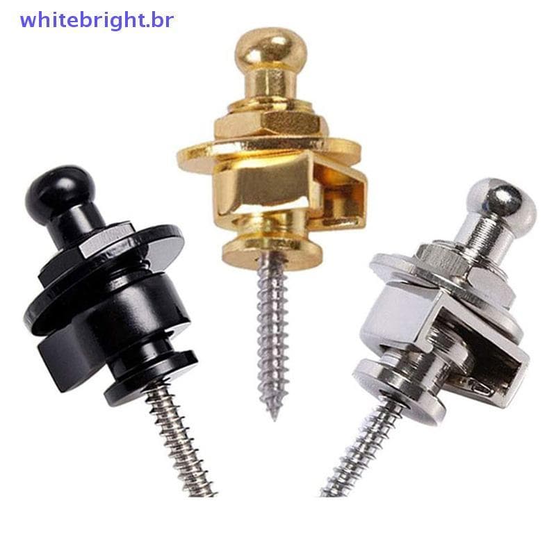Correia De Guitarra Para Baixo De Metal Lo Strap Studs Anti-offGuitar Los [BR]
