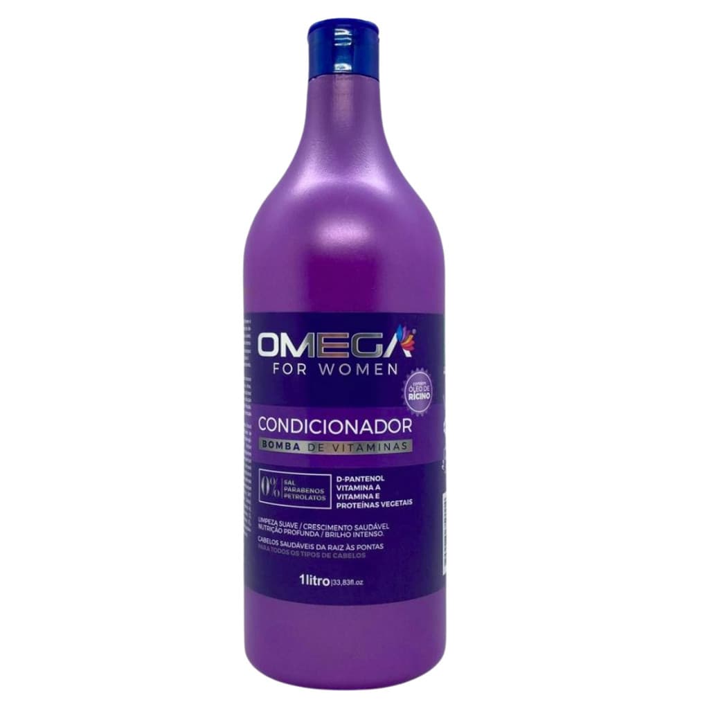 CONDICIONADOR BOMBA DE VITAMINAS 1LT - OMEGA FOR WOMEN