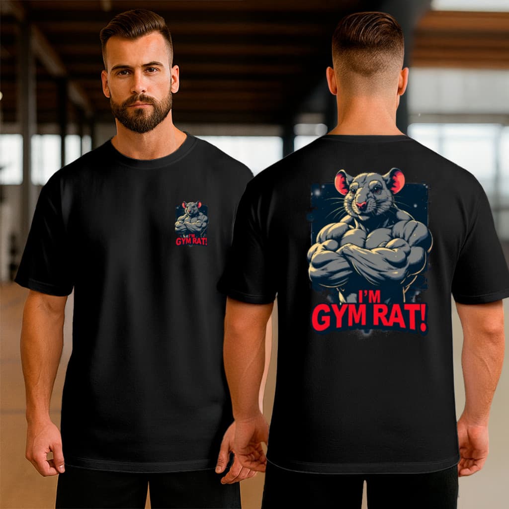 camiseta masculina treino pesado confortável algodão premium fitness envio rápido básica estampada