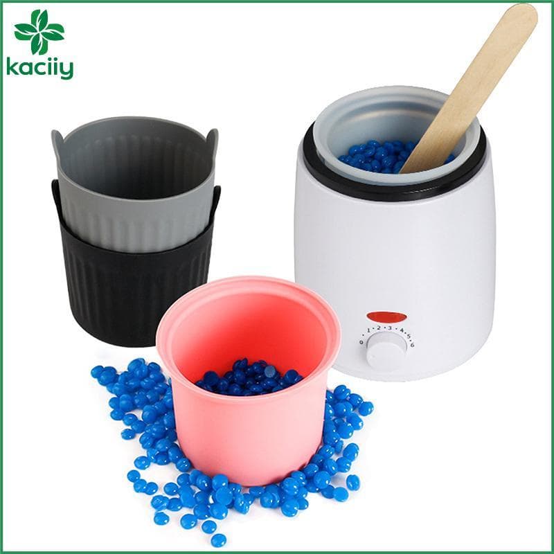 Aquecedor De Cera Para Remoção De Pelos , Resistente Ao Calor , Substituição De Tigelas De Silicone , Com Agitação Sti ,