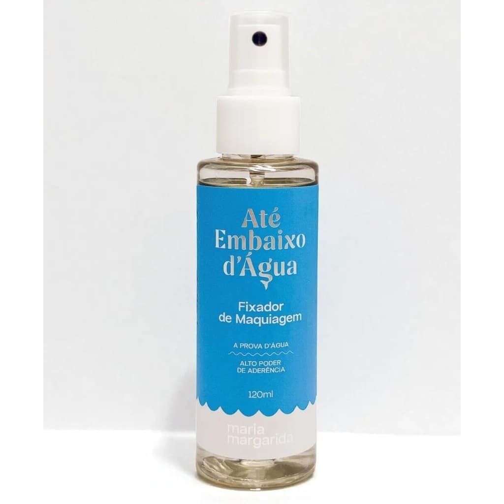 Spray Fixador de Maquiagem Alta Fixação Até Embaixo D'Água 120ml Prova D'Água Longa Duração