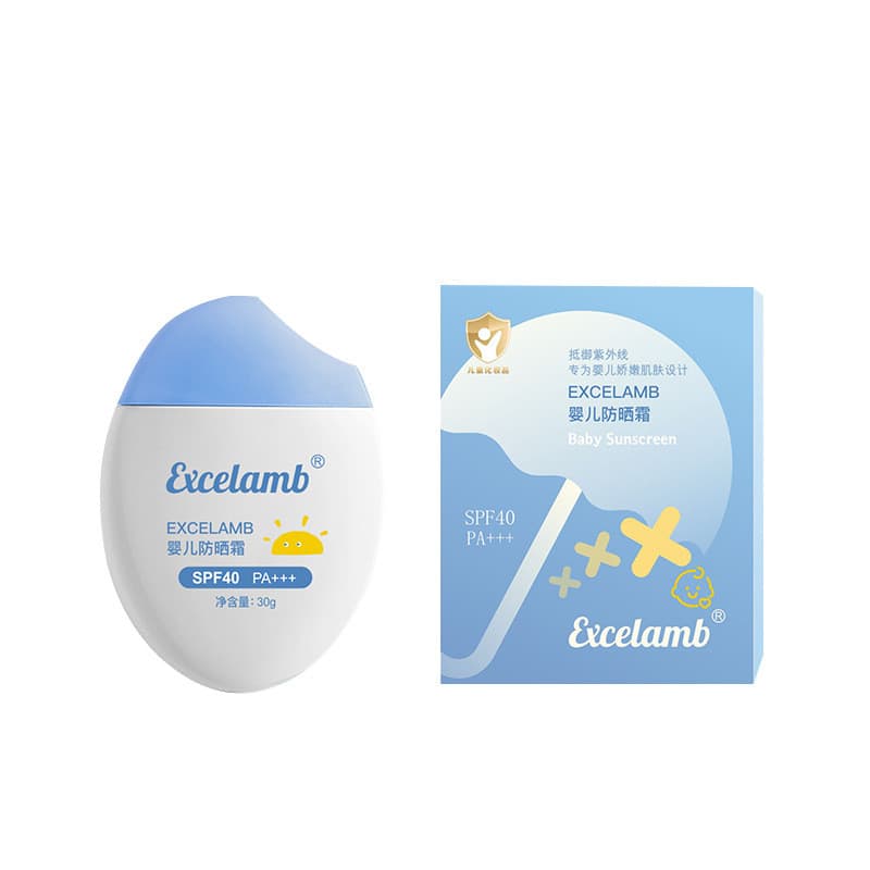 EXCELAMB Creme Protetor Solar Infantil Bebê Dedicado Protetor Solar Isolamento Ultravioleta Bebê Loção Protetor Solar Fí