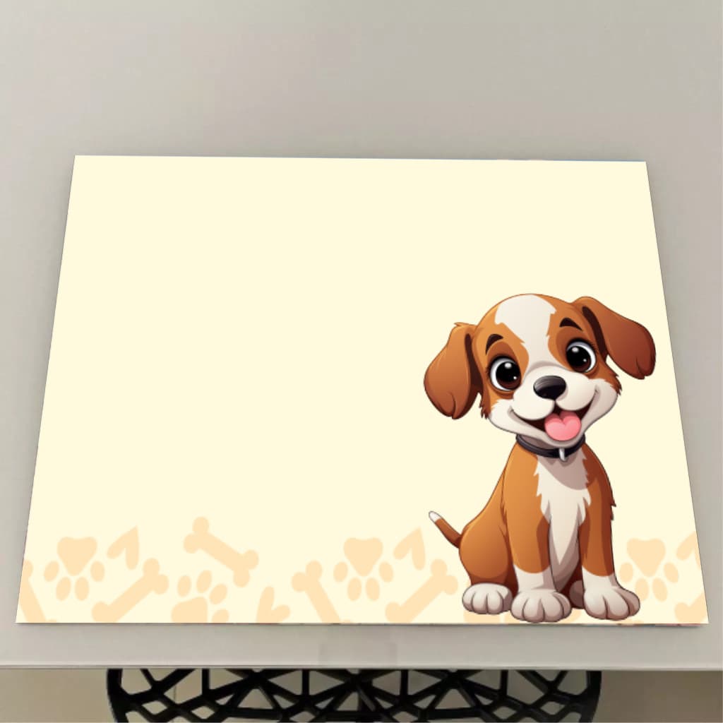 Jogo Americano Pet de  Animais Gato Cachorro mesa Posta Supla Animais