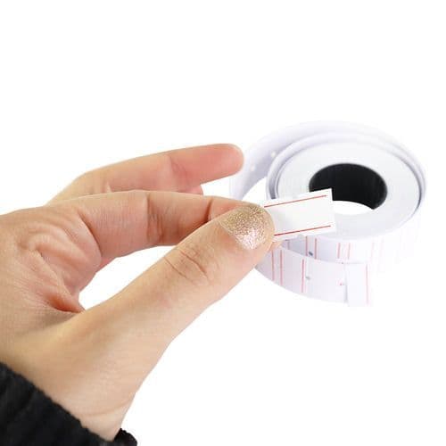 Kit 10 Rolos Etiquetas Autoadesivas Preço Etiquetadora Práticas Resistentes Comércio