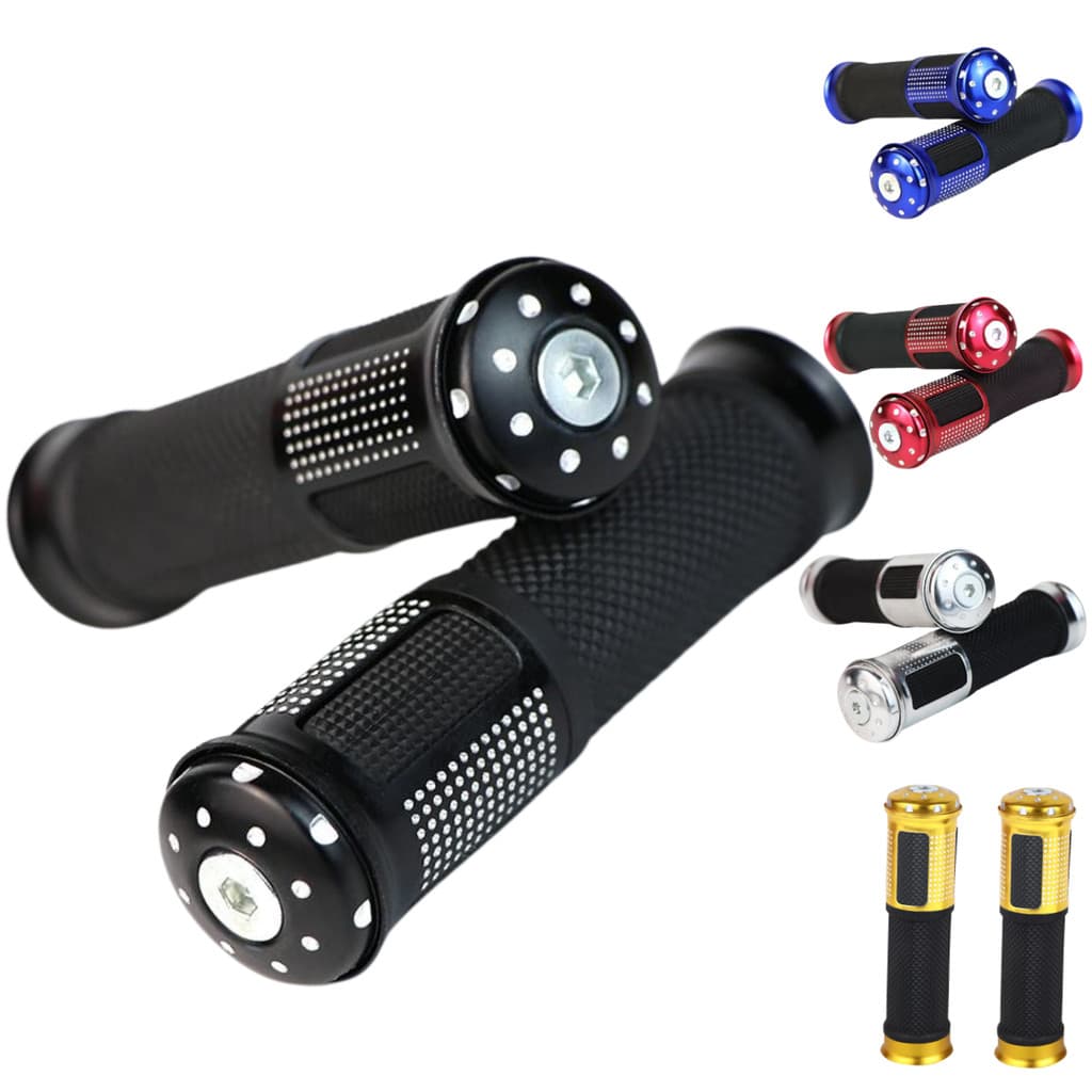 Manopla Esportiva Guidão Moto Com Pesinho Curto Universal