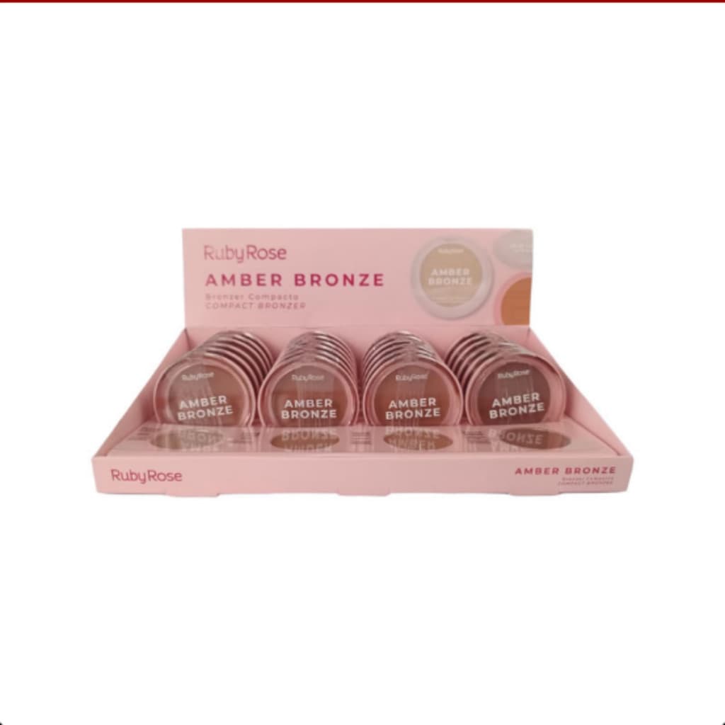 Bronzer Compacto Amber Bronzer Ruby Rose HB-M202