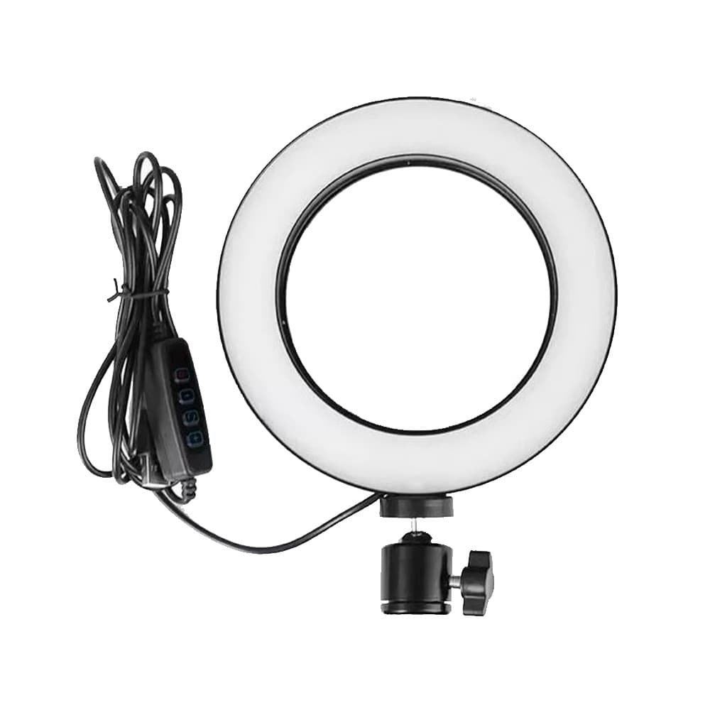 Ring Light 8 Polegadas Iluminação Profissional 3 Cores