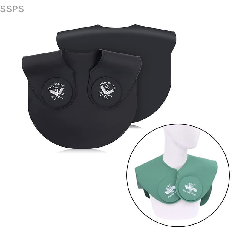 [SSPS] Colarinho De Silicone Para Corte De Cabelo Shawls Cabeleireiro Capa De Proteção Do Pescoço Lenço De Ombro FAH