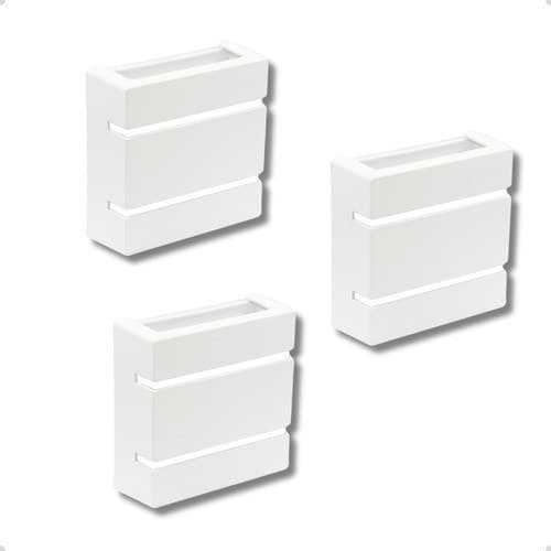 3 Arandela Slim 2 Frisos 2 Focos Interna Externa 110V/220V