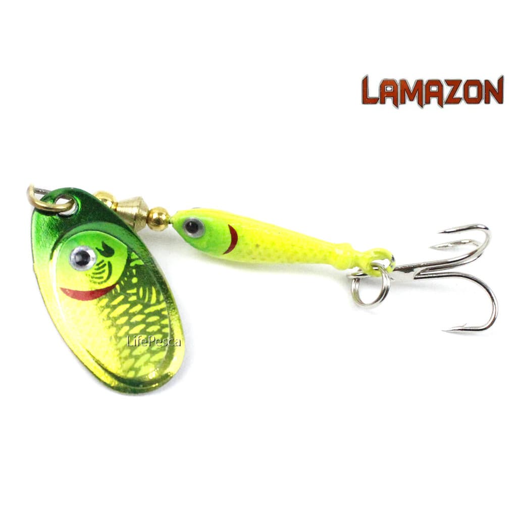 Isca Artificial Lamazon Spinner 9g 6cm - Várias Cores